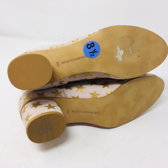 Rebecca Minkoff Izette Star suede booties 8.5 NEW - Picture 5 of 6